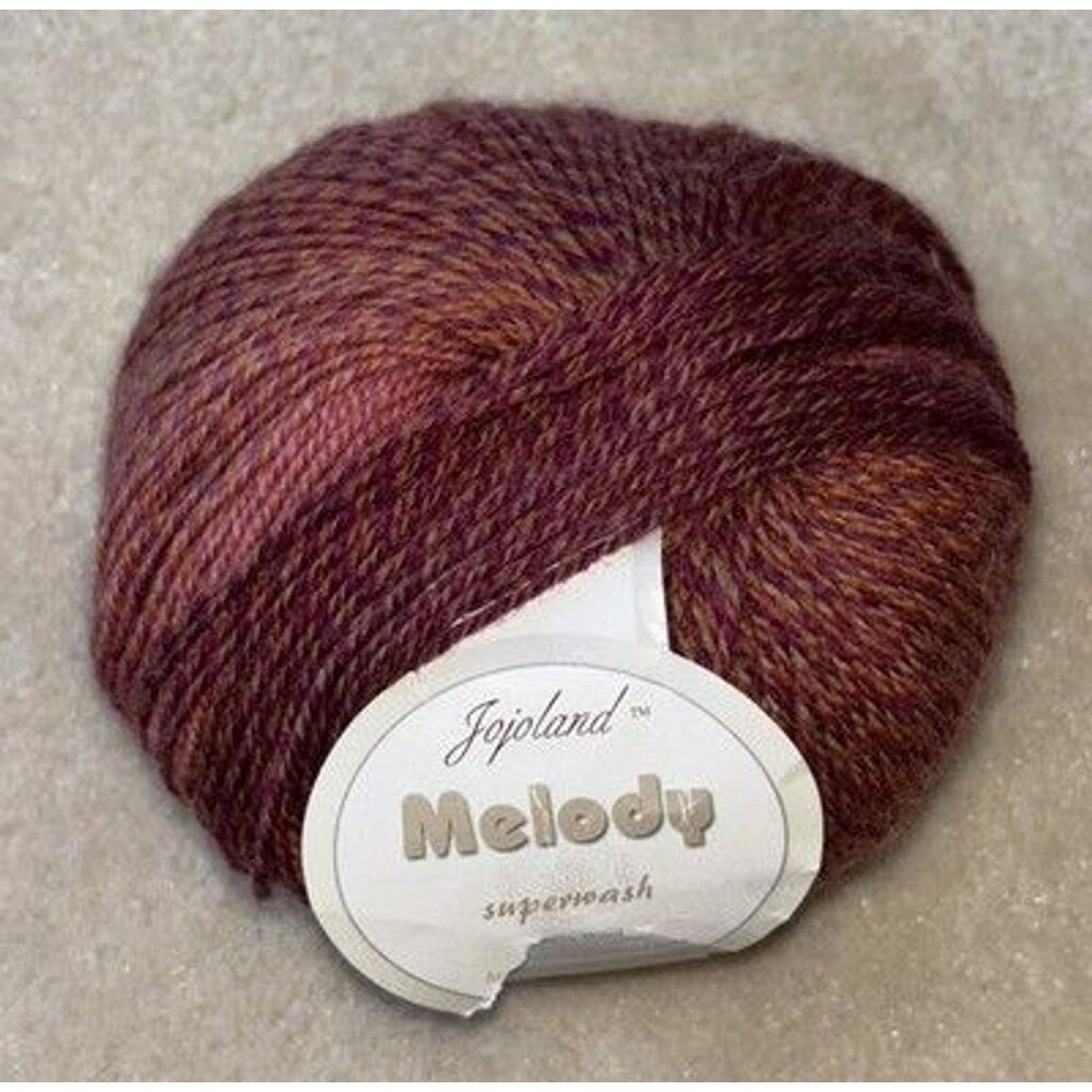 Jojo Land Melody Ms102 Fingering 220yds Per 50g Rose Pink Sock Yarn